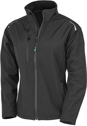 Thumbnail - Result Genuine Recycled Damen Women Softshell - Jacke mit Brusttasche bis Gr.2XL