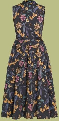 Atelier SNOW Set Ärmelloser Body + Wickelrock aus Bio-Baumwolle