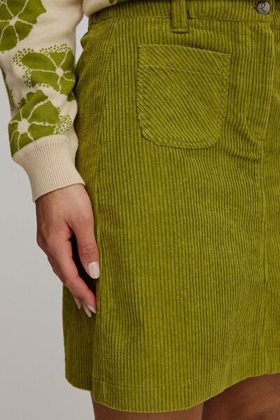 TRANQUILLO Minirock aus Cord (W25F80)