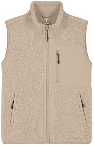 YTWOO Baisc Unisex Sherpaweste aus 100% Recyceltem Polyester