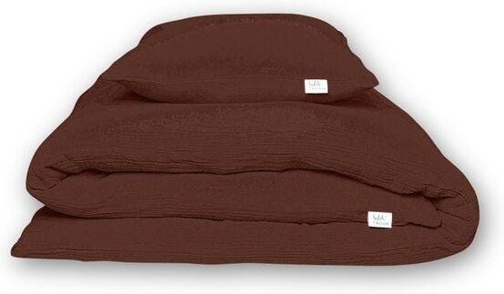 Hutch&Putch Musselin Bettwäsche Set - 100% Bio-Baumwolle - Handmade in Germany