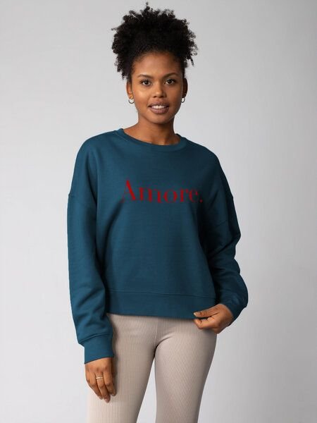 watapparel Sweatshirt Frauen Amore