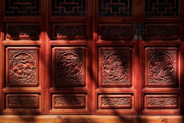 Photocircle Poster / Leinwandbild - Temple Light