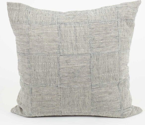 Afroart Kissenbezug PATCH Bio-Baumwolle 50 x 50 cm