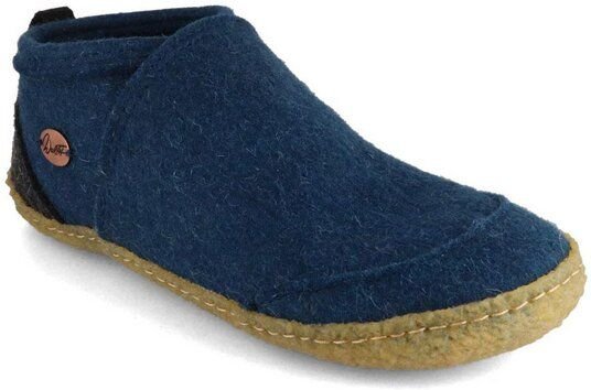 WoolFit Hausschuhe 'Taiga' mit Naturgummisohle, 100% Wolle