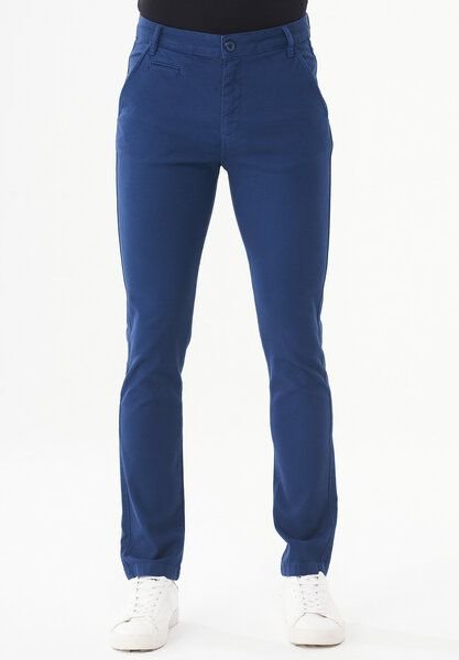 ORGANICATION Slim Chino-Hose aus Bio-Baumwolle