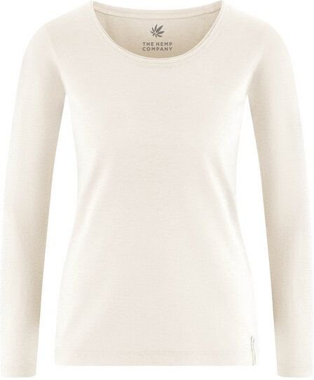 HempAge Damen Langarmshirt THC LINE Hanf/Biobaumwolle
