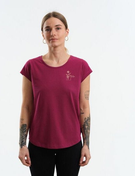 GARY MASH Shirt Asheville Wurzel im Quadrat aus Biobaumwolle