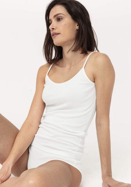 hessnatur Spaghetti Top Fitted 2er-Set PURE NATURE aus reiner Bio-Baumwolle