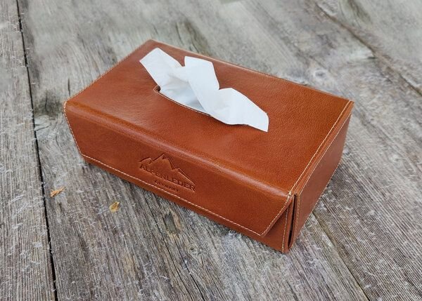 Alpenleder Taschentuchbox KISTERL