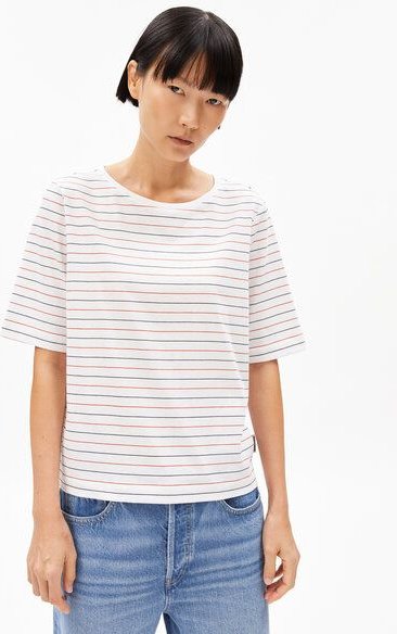 ARMEDANGELS FINIAA FRENCH RIVIERAA Damen T-Shirt aus Bio-Baumwolle