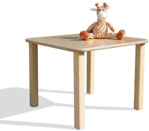 Die Schreiner Christoph Siegel Kindertisch - quadratische Tischplatte - NEU