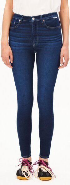 ARMEDANGELS INGAA Damen Skinny Jeans aus Baumwoll Mix