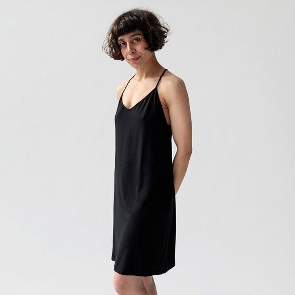 erlich textil Madelen Nachthemd aus weichem Modal, made in Europe