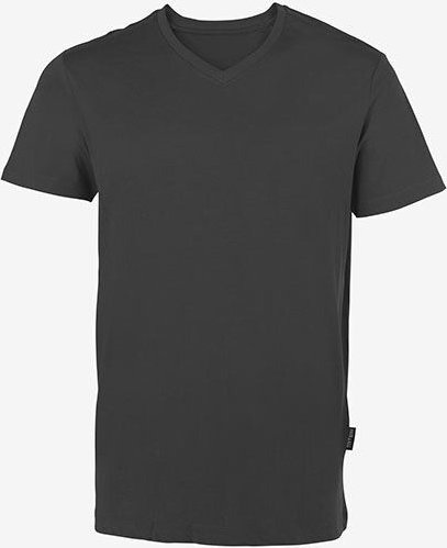 Thumbnail - HRM Herren T-Shirt V-Ausschnitt 8 Farben bis Größe 6XL aus zert. Bio - Baumwolle Unisex