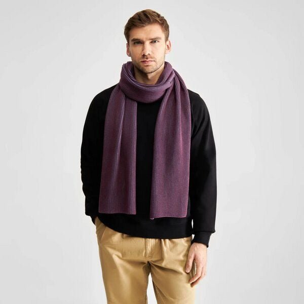 Thumbnail - DEDICATED Scarf Norrfors Brioche - Strickschal