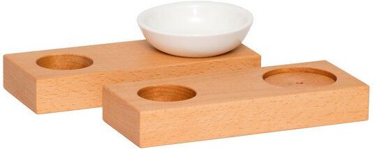 klotzaufklotz Eierbecher in verschiedenen Holzarten