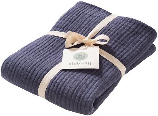 People Wear Organic Biobaby Mulldecke, 4-lagig, 100% Baumwolle (kbA), 105x105cm