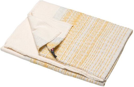 David Fussenegger Baumwolldecke Lima Effekt aus Recyclingbaumwolle