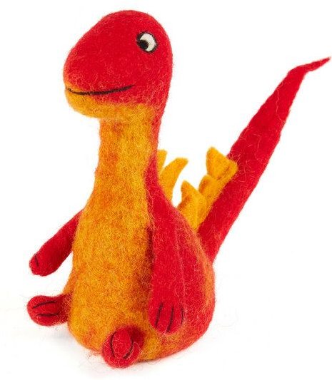 short'n'pietz Dinosaurier als Filz Eierwärmer