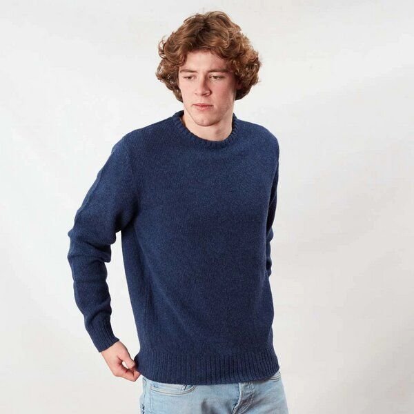 Osborne Knitwear Melierter Wollpullover