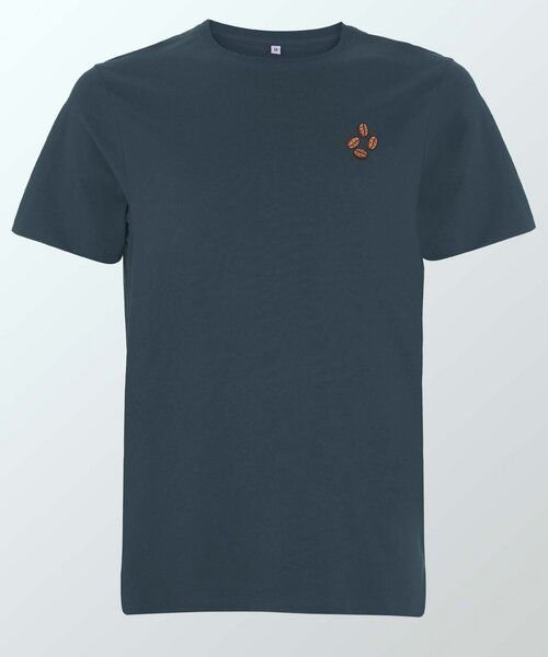 Coffee Fashion Coffee Beans | Besticktes Organic Bio Baumwoll T-Shirt