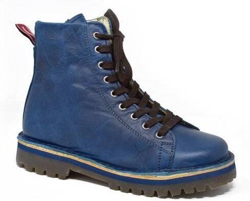 Grünbein Shoes Schnürboots Noa II blau