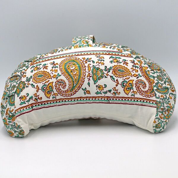 BAGHI Meditationskissen Halbmond Jaipur