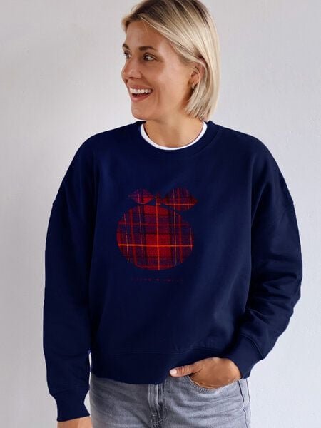 Kultgut Artdesign - Biofair- Pulloversweater im Boxistyle / Pomme d'amour
