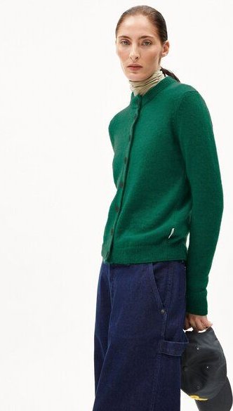 ARMEDANGELS AMILDAA Damen Strickjacke aus Mohair-Woll Mix