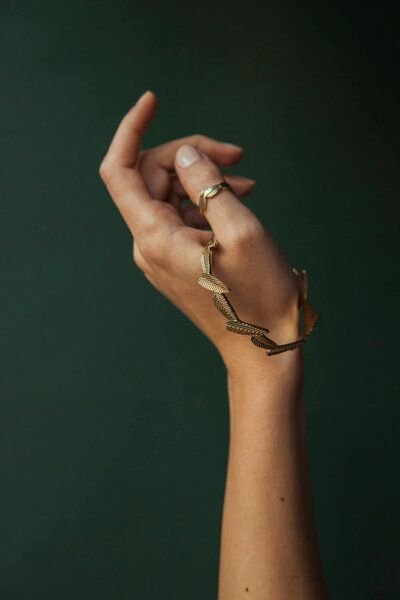 Jyoti - Fair Works Armreif Patee Messing