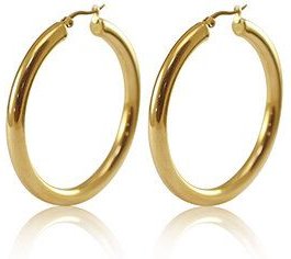 Große & Breite Creolen in 30, 40, 50 mm von Elektropulli