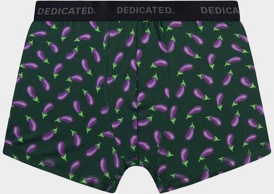 DEDICATED Boxershorts Kalix Egg Plant - Dark Green