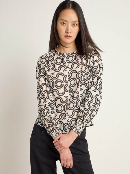 LANIUS Bluse aus Bio-Baumwolle