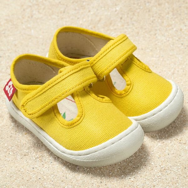 Pololo DEAKTIVIERT_luftiger Sommersneaker "Arena" aus Baumwolle (Bio kbA), Größen 20-27