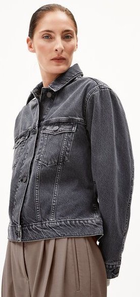ARMEDANGELS TAANA Damen Jeansjacke aus recycelter Baumwolle