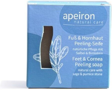 Thumbnail - apeiron Fuß & Hornhaut Peeling Seife 100g