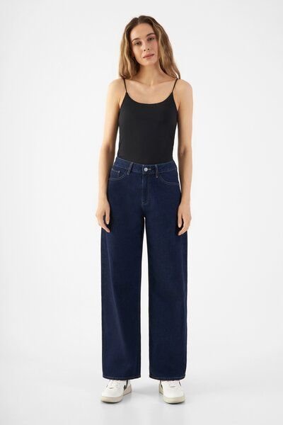 Damen Jeans ASH Barrel Leg Minimal Stretch DAWN Bio-Baumwolle