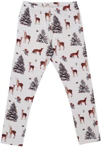 Walkiddy Winter Woodland Bio-Baumwoll Leggings, Fair-Produziert und Allergikerfreundlich für Kinder – GOTS zertifiziert