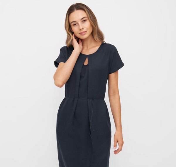 WiDDA berlin Kleid Soul Explosion in Dunkelblau in zwei Längen