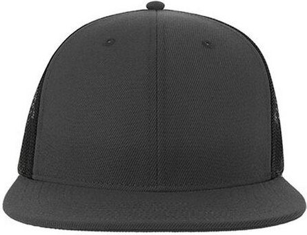 Thumbnail - Atlantis Headwear Atlantis Netz-Cap Mehrfarbig Flacher Schirm