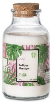 We Love Candles Duftkerze GoGreen "Follow the Sun" aus Sojawachs, 100% vegan