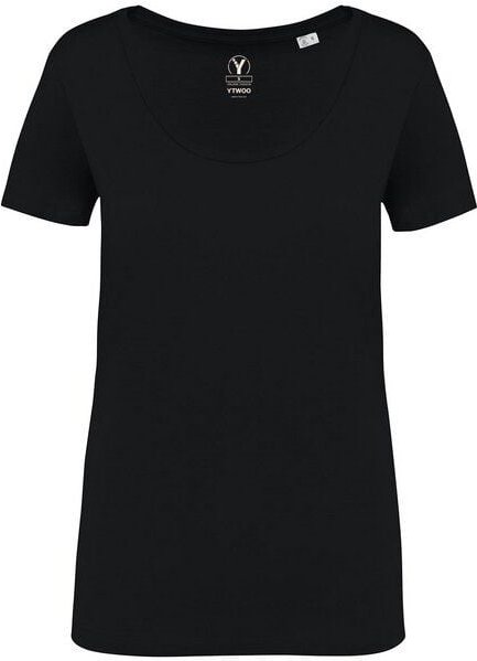 YTWOO Damen-T-Shirt mt Slub Optik aus 100% Bio-Baumwolle