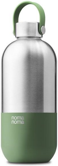noma noma Edelstahl Trinkflasche Kohlensäure geeignet - Thermosflasche 500ml, 750ml, 1l