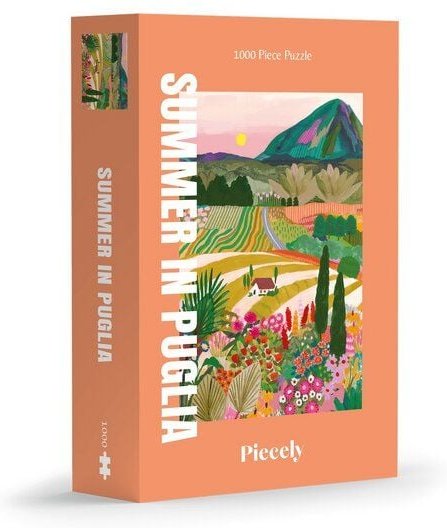 Piecely Summer in Puglia Italien Puzzle, 1000 Teile