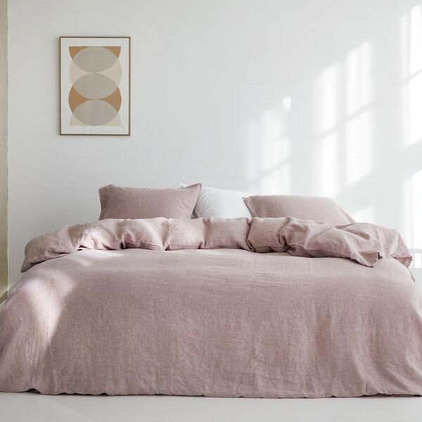 Yumeko Bettwäsche Gewaschenes Leinen Chambray