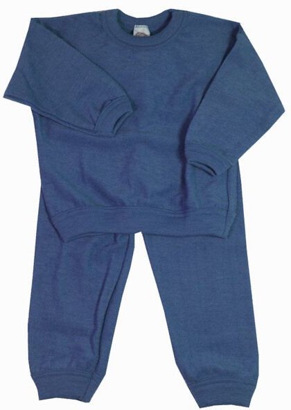Cosilana Kinder Schlafanzug Woll-Frottee kbT