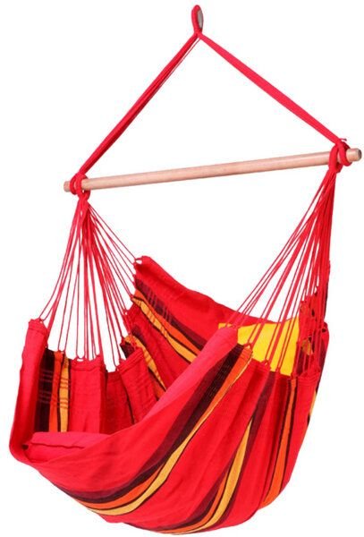 MacaMex Relaxa Hängestuhl aus recycelter Baumwolle