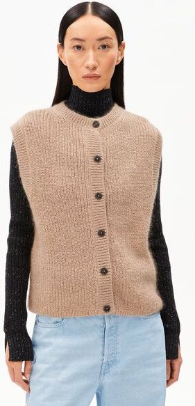 ARMEDANGELS HELGEAA PREMIUM Damen Stricktop aus Mohair Mix