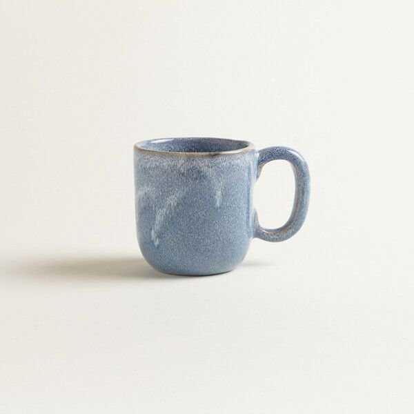 onomao Handgemachte Tasse mit Henkel aus Steinzeug | Kollektion TRADITIONELL